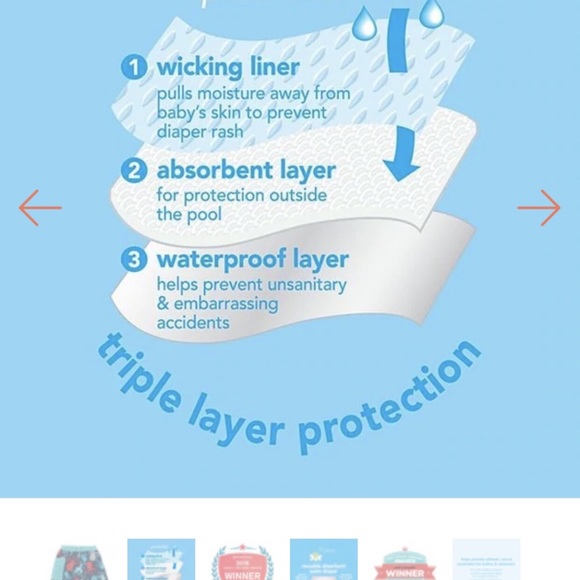 Iplay ( I play. )swim suit size 12 months EUC 💙⚓️❤️ - Picture 6 of 10